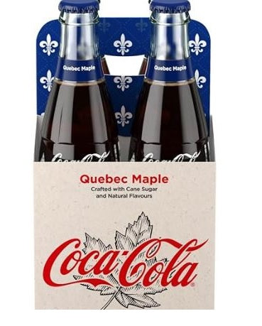 Coca-Cola Quebec Maple Flavoured box
