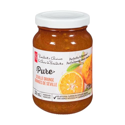 PRESIDENT'S CHOICE Pure Seville Orange Marmalade, 250 ml/8.4 fl oz (Shipped from Canada)