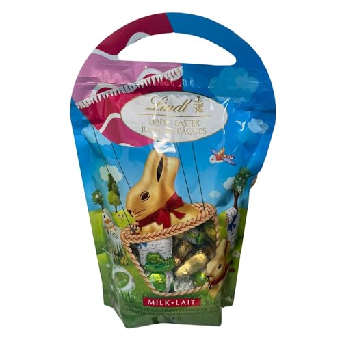 Lindor Happy Easter Assorted Milk Chocolate, 394g/13.9 oz (Shipped from Canada)