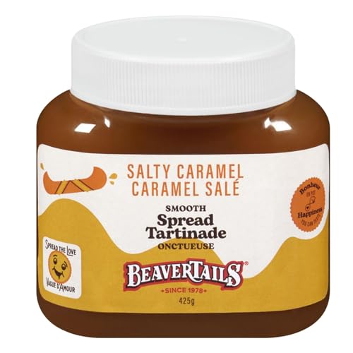 Beaver Tails Smooth Spread Salty Caramel, 425g/15 oz (Shipped from Canada)