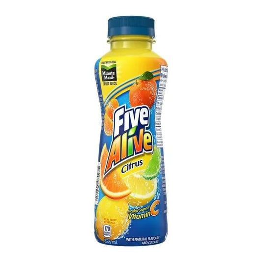Minute Maid Five Alive Citrus, 355mL/12 fl. oz. (Shipped from Canada)