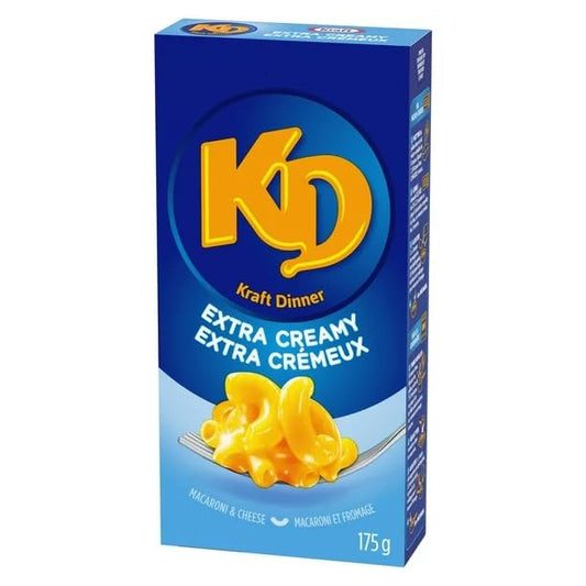 Kraft Dinner Extra Creamy Macaroni & Cheese, 175g/6.17oz (Shipped from Canada)