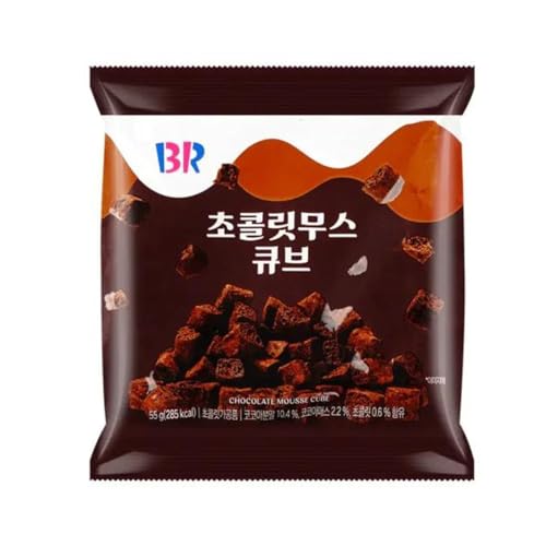 Baskin Robbins Korean Chocolate Mousse Cubes, 55g/1.9oz (Shipped from Canada)