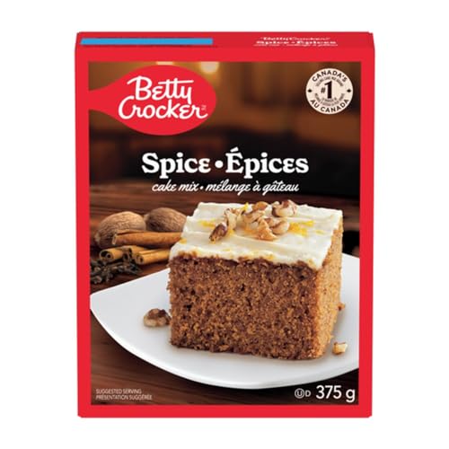 Betty Crocker Cake Mix, Spice Flavor, 375g/13.2 oz (Shipped from Canada)