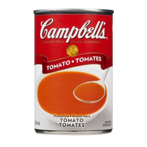 Campbell’s Homestyle Tomato Soup, Condensed Soup, 284 mL/9.6 fl. oz (Shipped from Canada)