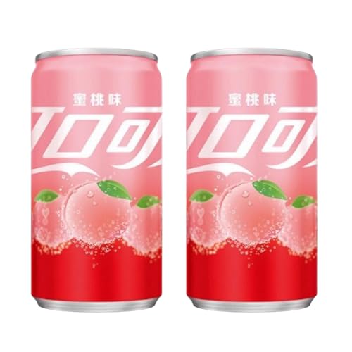 Coca Cola Chinese Peach Can 200ml/6.7 fl. oz. (Shipped from Canada)