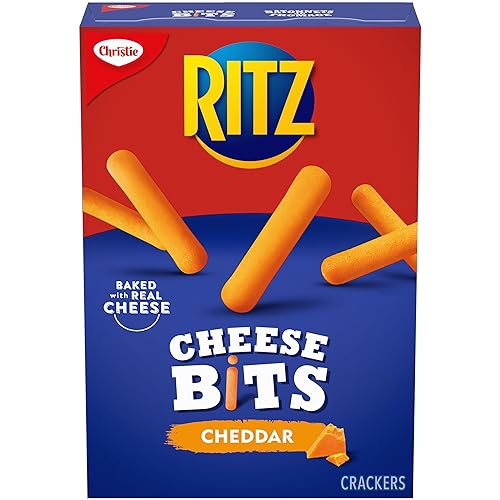 Ritz Cheese Bits Cheddar Flavoured Crackers, 200g/7 oz.,Box, {Imported from Canada}
