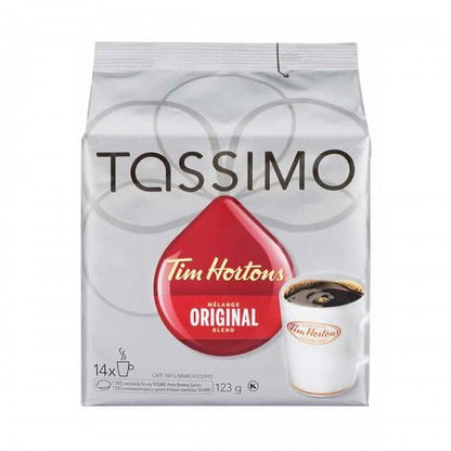 Tassimo Tim Horton's Coffee, Original Blend, Single Serve T-Discs, 14 T-Discs, 123g/4.3oz (Shipped from Canada)