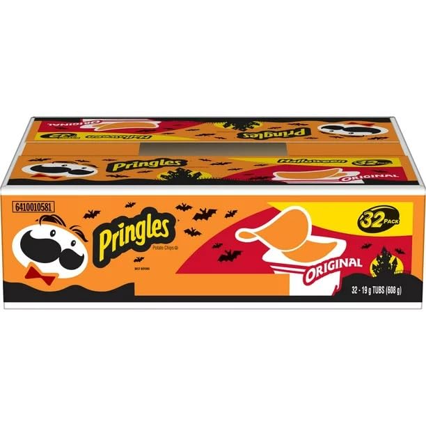 Pringles Halloween Original Potato Chips (32 Pack) Imported from Canada
