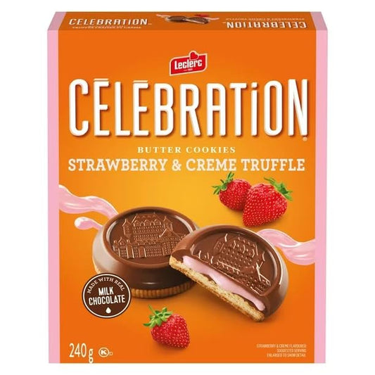 Celebration Strawberry Creme Truffle Cookie