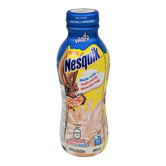 Nestle Nesquik Vanilla Milk Shake - Shelf Stable, 473ml/6 fl. oz (Shipped from Canada)