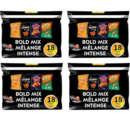 Lays Variety Pack Bold Mix pack of 4