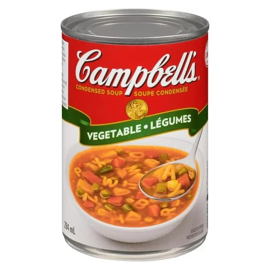 Campbell's Condensed Soup Vegetable, 284 mL/9.6 oz (Shipped from Canada)
