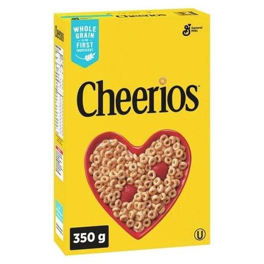Cheerios Original Breakfast Cereal, Whole Grains, 350g/12 oz (Shipped from Canada)