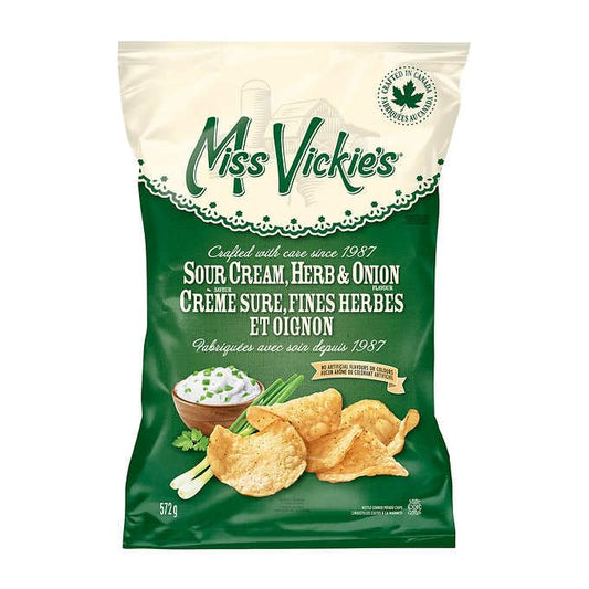 Miss Vickies Sour Cream Herb Onion Chips