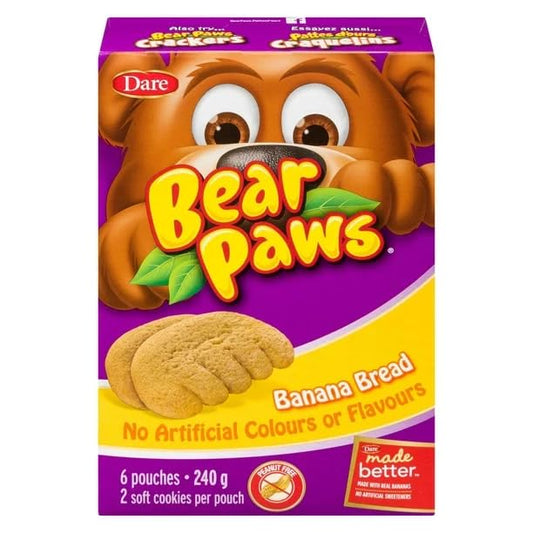 Dare Bear Paw Cookies Banana Bread