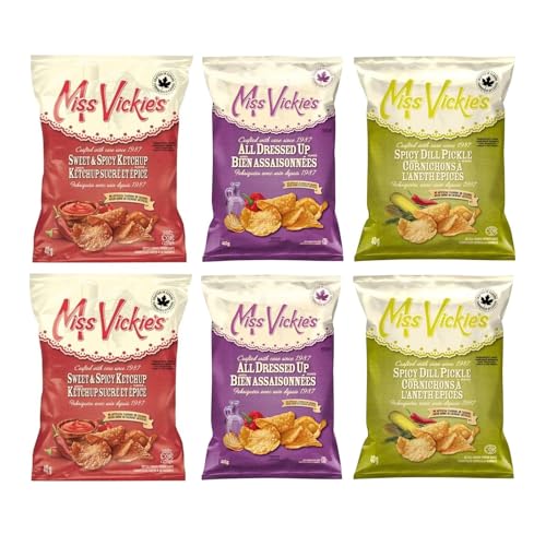 Miss Vickies Potato Chips Canadian Variety Pack