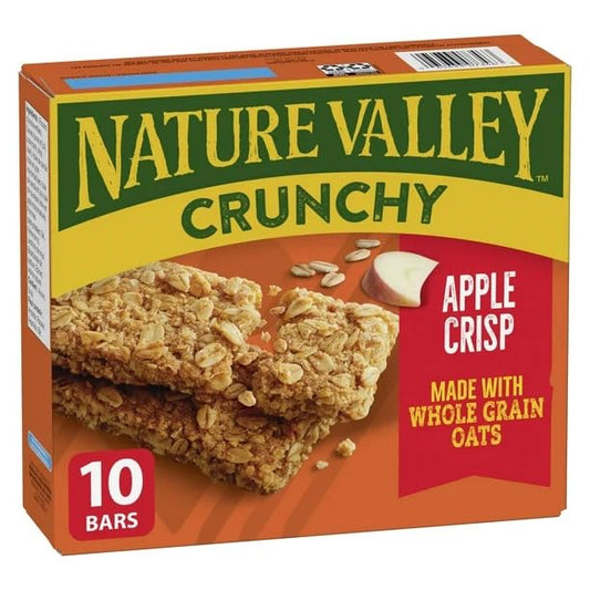Nature Valley Crunchy Apple Crisp Granola Bars, 210g/7.4oz (Shipped from Canada)