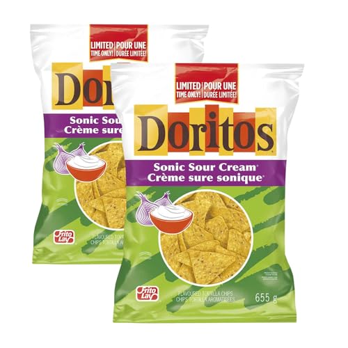 Doritos Sonic Sour Cream Tortilla Chips  pack of 2