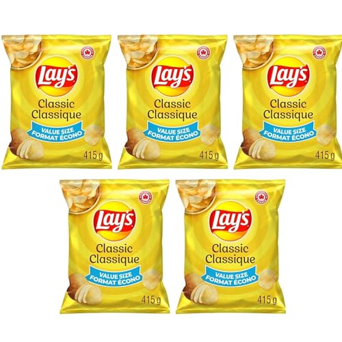 Lays Classic potato chips Value Size pack of 5