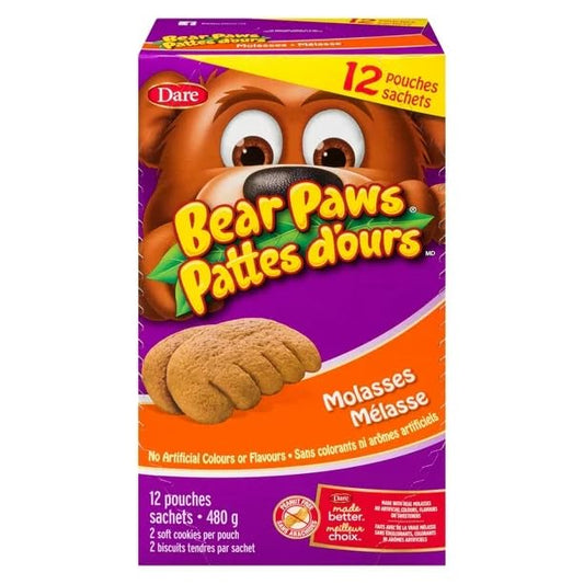 Dare Bear Paws Molasses Cookies