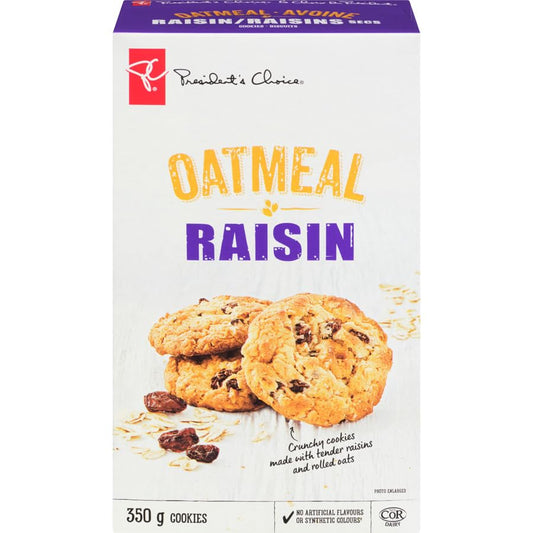 President's Choice Oatmeal Raisin Cookies
