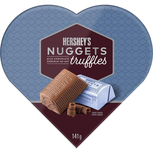 Hershey's Valentine's Nuggets Truffles Milk chocolate, 141g/5 oz (Shipped from Canada)