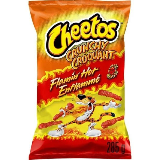 Cheeto Crunchy Flamin Hot Cheese Snacks