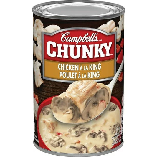 Campbell's Chunky Chicken ala King, Ready to Serve Soup, 515 mL/17.4 fl. oz (Shipped from Canada)