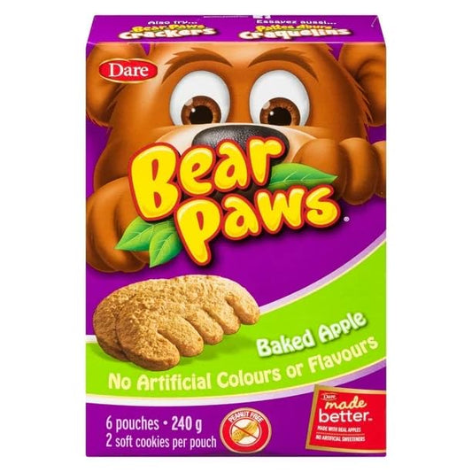 Dare Bear Paws Baked Apple Biscuits
