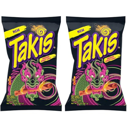 Takis Dragon Spicy Sweet Chili Pepper pack of 2