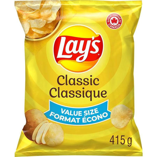 Lays Classic potato chips Value Size Single Pack