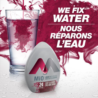 MiO Cherry Blackberry Liquid Water Enhancer, 48mL/1.6 fl. oz. (Shipped from Canada)