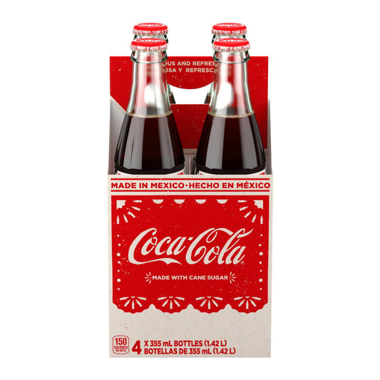 Coca-Cola Made in Mexico 4x55ml/12 fl. oz. (Shipped from Canada)