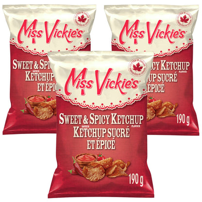 Miss Vickies Sweet Spicy Ketchup Chips pack of 3