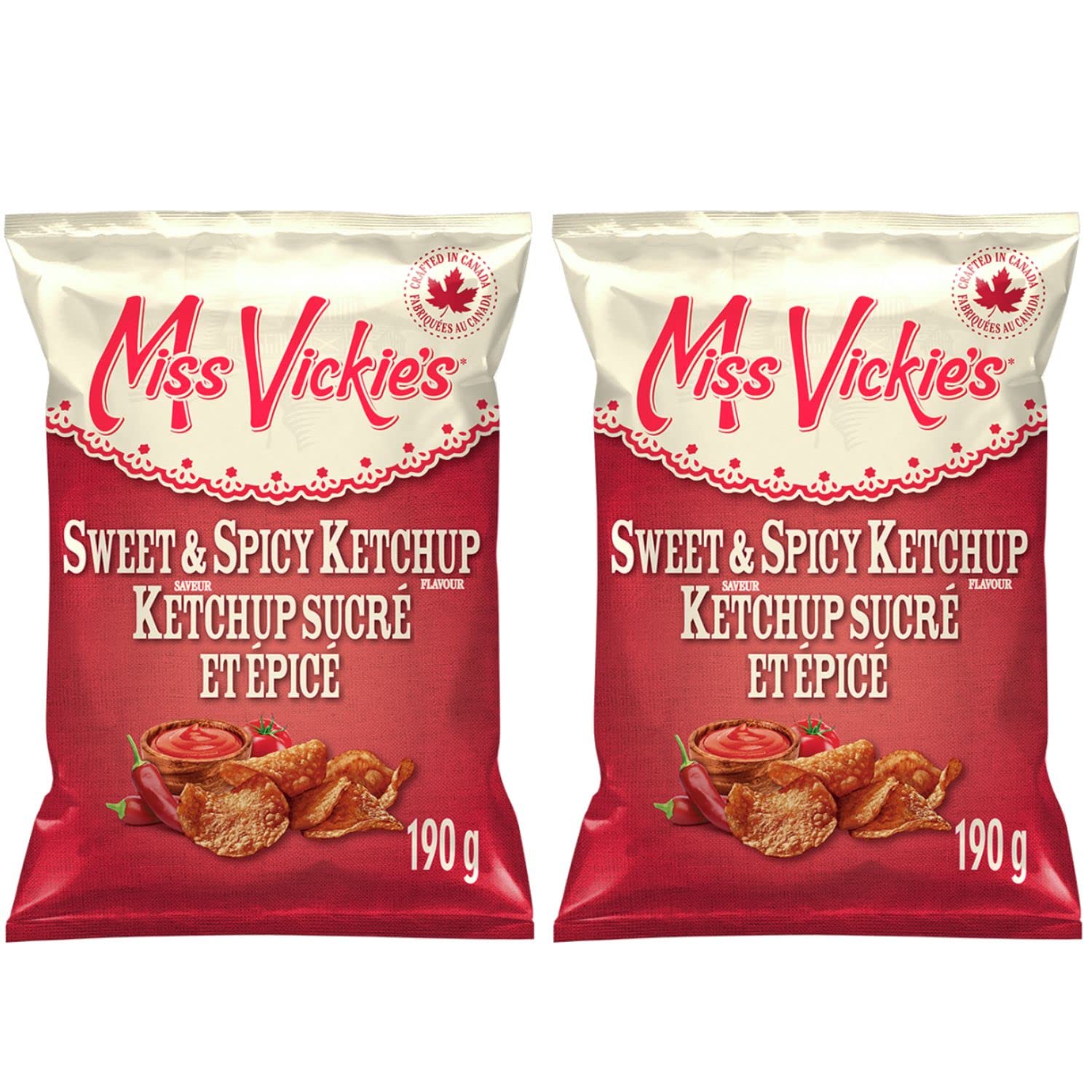 Miss Vickies Sweet Spicy Ketchup Chips pack of 2