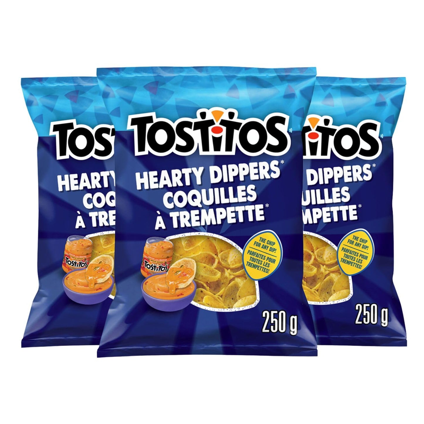 Tostitos Hearty Dippers Tortilla Chips pack of 3