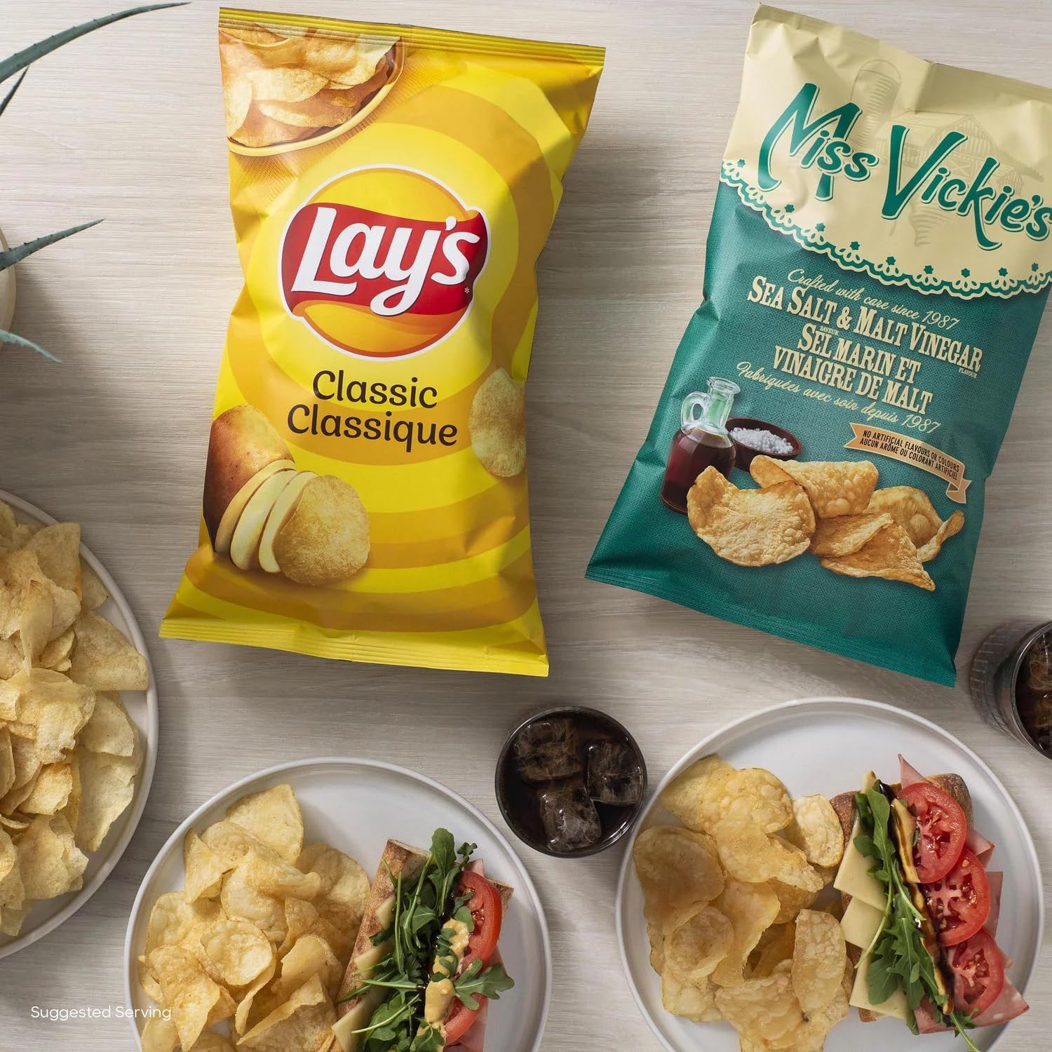 Lays Classic potato chips Value Size 1
