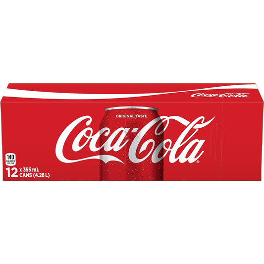 Coca-Cola Coke Classic 12x355ml/oz (Shipped from Canada)