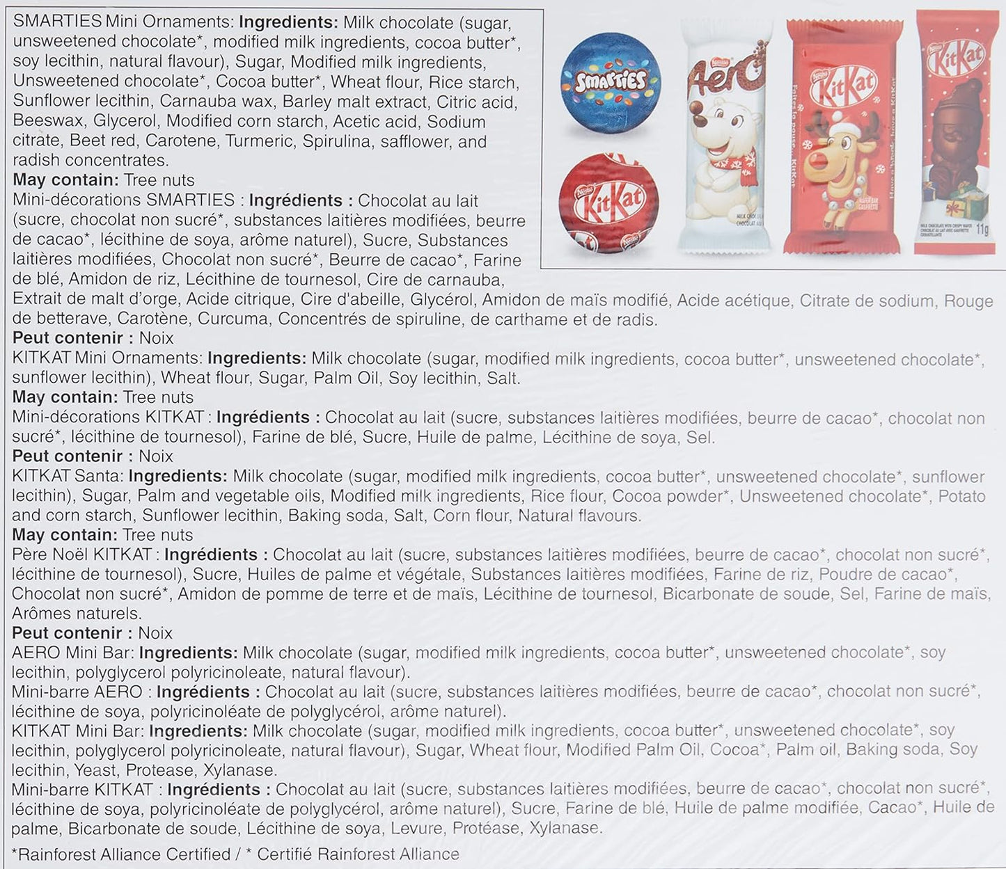 Nestlé Smarties Aero and KitKat Advent Calendar 365g/13oz (Shipped from Canada)