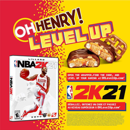 Oh Henry! Level Up Chocolate, Peanut Butter, Caramel & Pretzel Filled Candy Bars Multipack 18 X 63g, 1.13kg/39.8oz (Shipped from Canada)