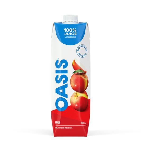 Oasis Apple Juice 960mL/32.4oz (Shipped from Canada)