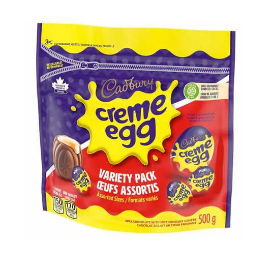 Cadbury Creme Egg Variety Pack, 500g/24.7 oz (Shipped from Canada)