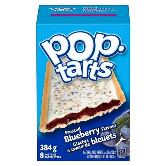Pop Tarts Frosted Blueberry Toaster Pastries, 400g/14.1oz (Shipped from Canada)