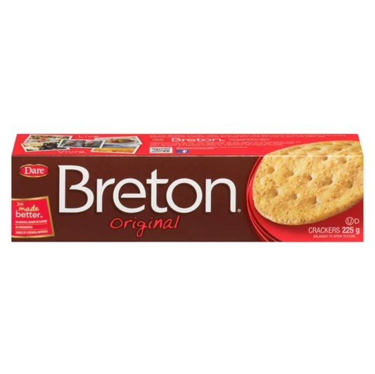 Dare Breton Original Crackers 227g/8oz (Shipped from Canada)