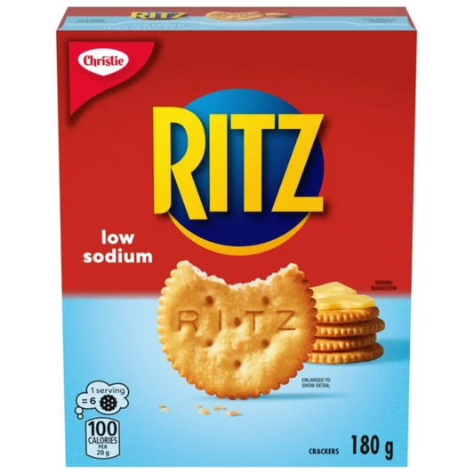 Ritz Low Sodium Crackers 200g/7oz (Shipped from Canada)