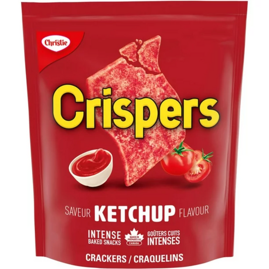 Christie Crispers Ketchup Crackers 145g/5.1oz (Shipped from Canada)