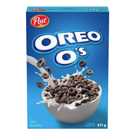 Post Oreo O's Cereal 311g/10.9oz (Shipped from Canada)