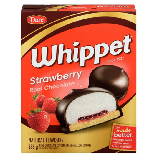Dare Whippet Strawberry Chocolate Dipped Marshmallow