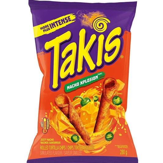 Takis Zesty Nacho Cheese Rolled Tortilla Chips